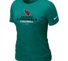 Women Arizona Cardicals Light Green T-Shirt