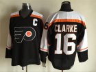 NHL Philadelphia Flyers #16 Bobby Clarke black Throwback jerseys