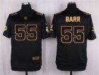 Nike Minnesota Vikings #55 Anthony Barr black Pro Line Gold Collection Jersey(Elite)