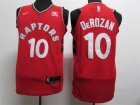Raptors #10 DeMar DeRozan Red Nike Authentic Jersey