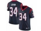 Mens Nike Houston Texans #34 Tyler Ervin Vapor Untouchable Limited Navy Blue Team Color NFL Jersey