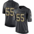 Mens Nike Baltimore Ravens #55 Terrell Suggs Limited Black 2016 Salute to Service NFL Jersey