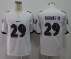 Nike Ravens #29 Earl Thomas III White Vapor Untouchable Limited Jersey