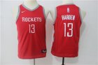 Rockets #13 James Harden Red Youth Nike Swingman Jersey