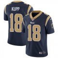 Nike Rams #18 Cooper Kupp Navy Vapor Untouchable Limited Jersey