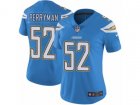 Women Nike Los Angeles Chargers #52 Denzel Perryman Vapor Untouchable Limited Electric Blue Alternate NFL Jersey