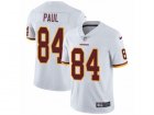 Mens Nike Washington Redskins #84 Niles Paul Vapor Untouchable Limited White NFL Jersey