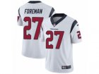 Mens Nike Houston Texans #27 DOnta Foreman Vapor Untouchable Limited White NFL Jersey