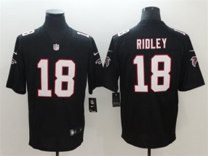 Nike Falcons #18 Calvin Ridley Black Vapor Untouchable Limited Jersey