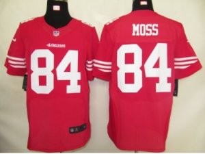 Nike nfl San Francisco 49ers #84 Moss red Elite jerseys