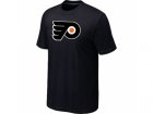 NHL Philadelphia Flyers Big & Tall Logo Black T-Shirt
