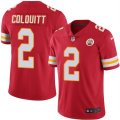 Nike Kansas City Chiefs #2 Dustin Colquitt Red Mens Stitched NFL Limited Rush Jersey