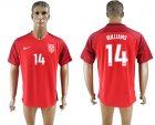 2017-18 USA 14 WILLIAMS Home Thailand Soccer Jersey