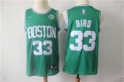 Celtics #33 Larry Bird Green Nike Swingman Jersey