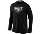 Nike Philadelphia Eagles Critical Victory Long Sleeve T-Shirt Black