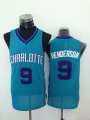 nba Charlotte Hornets #9 HENDERSON BLUE