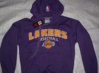 Lakers hooded sweatshirt purple