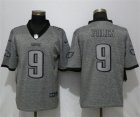 Nike Eagles #9 Nick Foles Gray Gridiron Gray Vapor Untouchable Limited Jersey