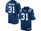 Mens Nike Indianapolis Colts #31 Quincy Wilson Limited Royal Blue Team Color NFL Jersey