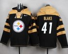 Nike Pittsburgh Steelers #41 Antwon Blake Black Player Pullover NFL Hoodie