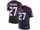 Mens Nike Houston Texans #27 DOnta Foreman Vapor Untouchable Limited Navy Blue Team Color NFL Jersey
