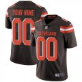 Mens Nike Cleveland Browns Customized Brown Team Color Vapor Untouchable Limited Player NFL Jersey