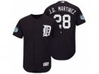 Mens Detroit Tigers #28 J.D. Martinez2017 Spring Training Flex Base Authentic Collection Stitched Baseball Jersey