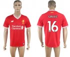 2017-18 Liverpool 16 GRUJIC Home Thailand Soccer Jersey