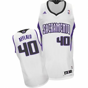 Youth Adidas Sacramento Kings #40 Arron Afflalo Swingman White Home NBA Jersey