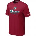 Miami Dolphins Critical Victory Red T-Shirt
