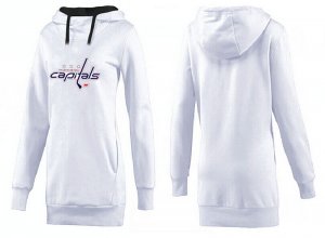 NHL Women Washington Capitals Logo Pullover Hoodie 1