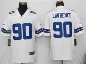 Nike Cowboys #90 DeMarcus Lawrence White Vapor Untouchable Player Limited Jersey