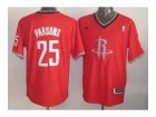 nba jerseys houston rockets #25 parsons red[2013 Christmas edition][parsons]