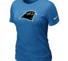 Women Carolina Panthers L.blue T-Shirts