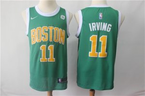 Celtics #11 Kyrie Irving Green 2018-19 Earned Edition Nike Swingman Jersey