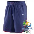 2016 Rio Olympics USA Team Navy Basketball Nike Elite Shorts