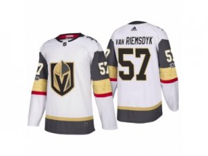 Mens Vegas Golden Knights #57 Trevor Van Riemsdyk White 2017-2018 Season Jersey