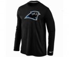 Nike Carolina Panthers Logo Long Sleeve T-Shirt black