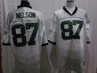 green bay packers #87 nelson 2011 champions fashion super bowl X