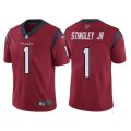 Nike Texans #1 Derek Stingley Jr. Red 2022 NFL Draft Vapor Untouchable Limited Jersey