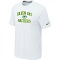 Green Bay Packers Heart & Soul White T-Shirt