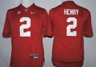 Youth Ncaa Alabama Crimson Tide #2 Henry red jerseys