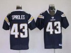 nfl san diego chargers 43# sproles dk,blue