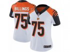 Women Nike Cincinnati Bengals #75 Andrew Billings Vapor Untouchable Limited White NFL Jersey