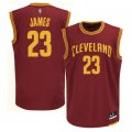 Cleveland Cavaliers #23 LeBron James New Swingman Red Nba Jersey