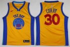 #30 Stephen Curry Gold Gold NBA Swingman City Edition Jersey