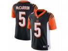 Nike Cincinnati Bengals #5 AJ McCarron Vapor Untouchable Limited Black Team Color NFL Jersey