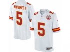 Mens Nike Kansas City Chiefs #5 Patrick Mahomes II Limited White NFL Jersey