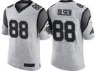 Nike Carolina Panthers #88 Greg Olsen 2016 Gridiron Gray II Mens NFL Limited Jersey