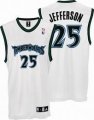 Minnesota Timberwolves #25 Al Jefferson Jersey white